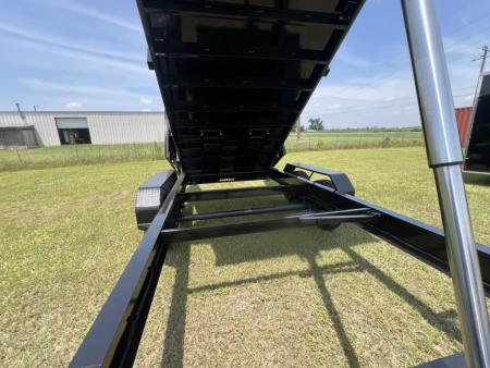 New 2027 Panther Cargo 7x16 Tandem Axle High Side Dump Trailer – 16,000 lb GVWR with Spare Tire