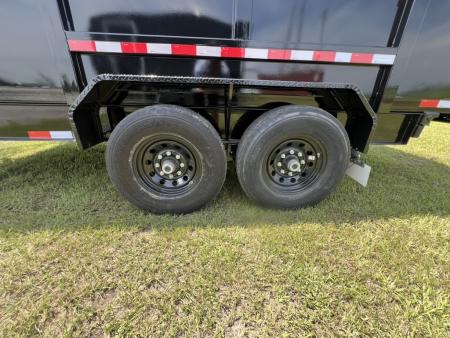 New 2027 Panther Cargo 7x16 Tandem Axle High Side Dump Trailer – 16,000 lb GVWR with Spare Tire