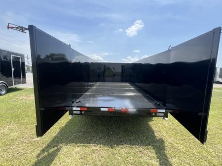 New 2027 Panther Cargo 7x16 Tandem Axle High Side Dump Trailer – 16,000 lb GVWR with Spare Tire