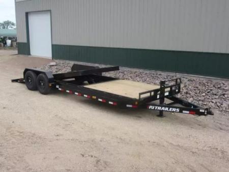 New 2027 24'x 6  14k PJ Channel Equipment Tilt Trailer