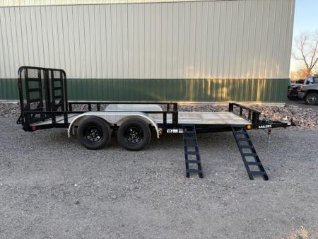 New 2027 PJ 16'x83" Tandem Utility - HD Gate