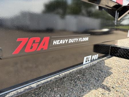 New 2027 16'x83" 14k PJ Low-Pro Dump Trailer
