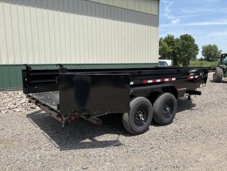 New 2027 16'x83" 14k PJ Low-Pro Dump Trailer