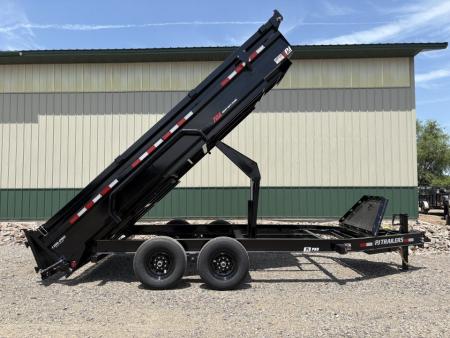 New 2027 16'x83" 14k PJ Low-Pro Dump Trailer