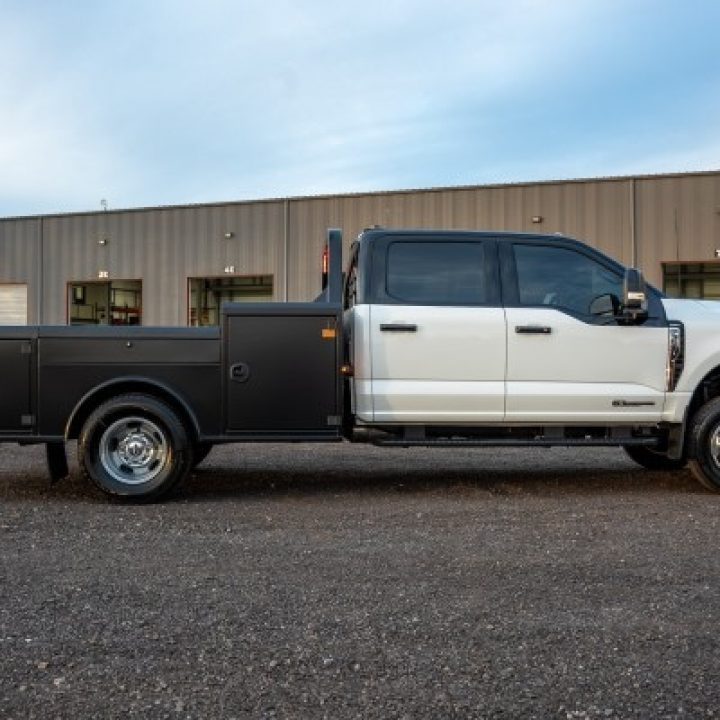 New 2026 NXG Truck Bodies XWB-B845742 Single Wheel Truck Bed (Ford,Ram, GM high headache rack)
