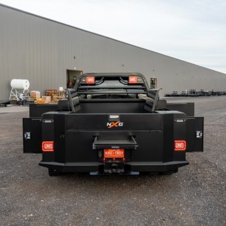 New 2026 NXG Truck Bodies XWB-B845742 Single Wheel Truck Bed (Ford,Ram, GM high headache rack)