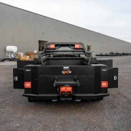 New 2026 NXG Truck Bodies XWB-B845742 Single Wheel Truck Bed (Ford,Ram, GM high headache rack)