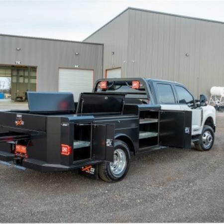New 2026 NXG Truck Bodies XWB-B845742 Single Wheel Truck Bed (Ford,Ram, GM high headache rack)