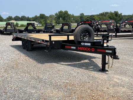 New 2027 MAXXD 102 X24' 15K Flatbed Trailer