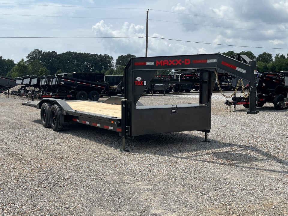 New 2027 MAXX-D 102"X24' 18K Gooseneck Power Tilt Trailer