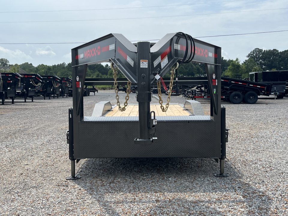 New 2027 MAXX-D 102"X24' 18K Gooseneck Power Tilt Trailer