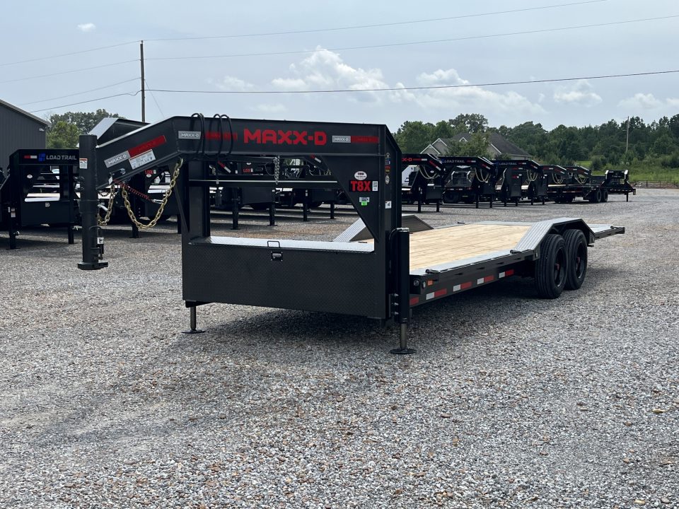 New 2027 MAXX-D 102"X24' 18K Gooseneck Power Tilt Trailer