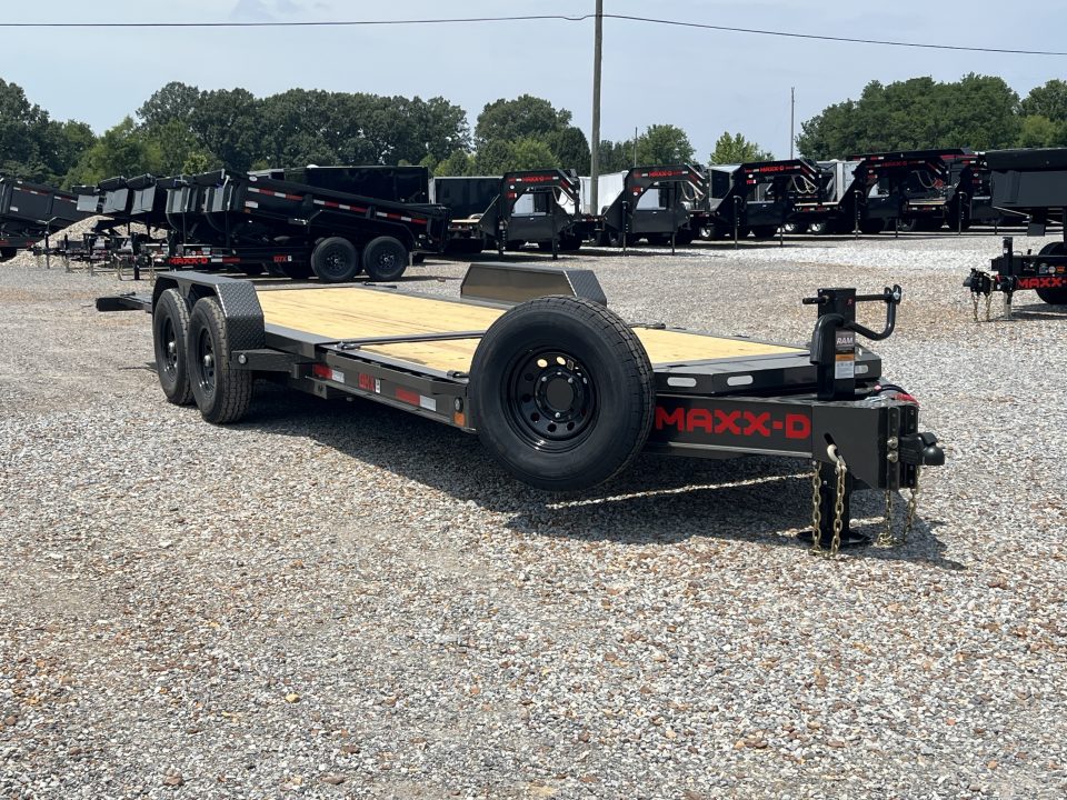 New 2027 MAXXD 83" X 22' 14K I-BEAM Tilt Equipment Trailer *ALL NEW*