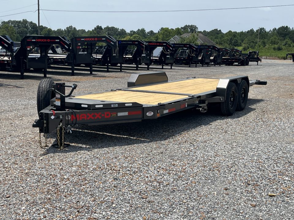 New 2027 MAXXD 83" X 22' 14K I-BEAM Tilt Equipment Trailer *ALL NEW*