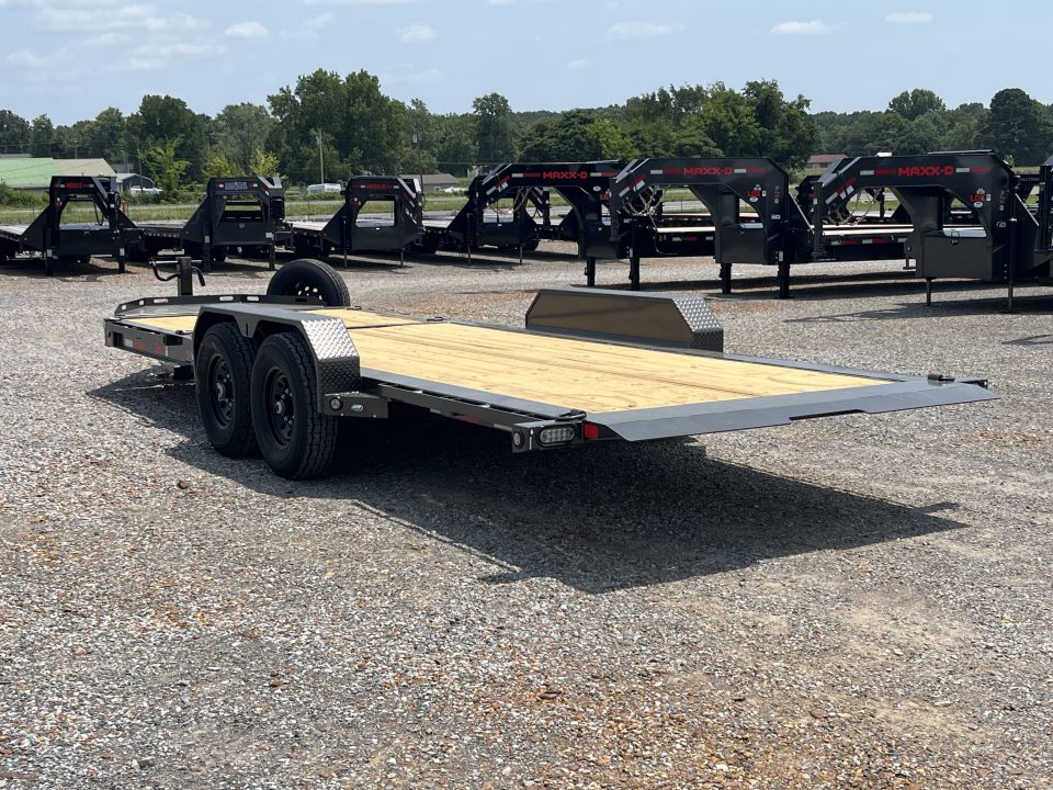 New 2027 MAXXD 83" X 22' 14K I-BEAM Tilt Equipment Trailer *ALL NEW*