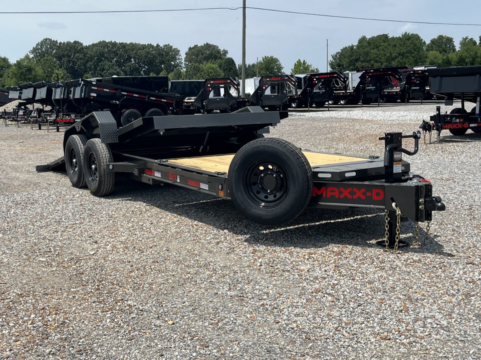 New 2027 MAXXD 83" X 22' 14K I-BEAM Tilt Equipment Trailer *ALL NEW*
