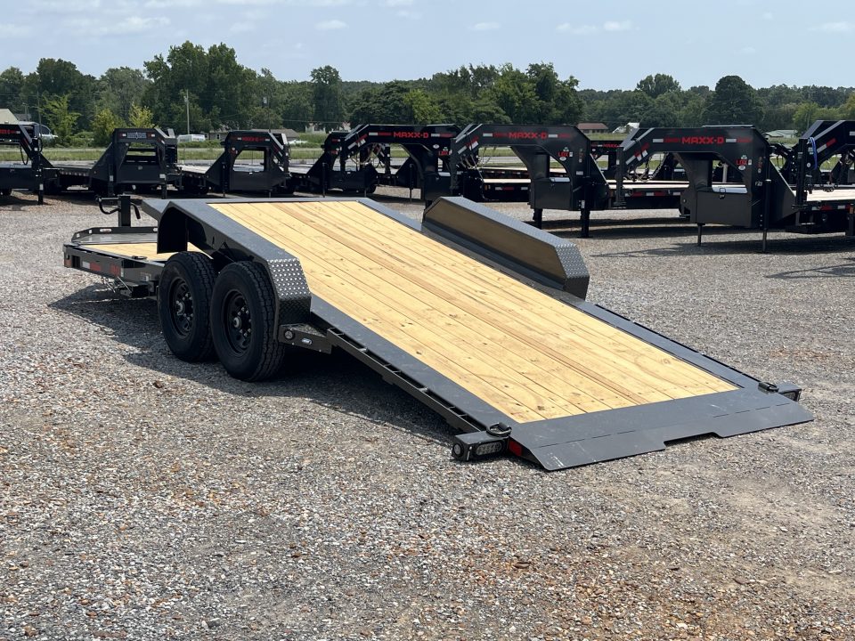 New 2027 MAXXD 83" X 22' 14K I-BEAM Tilt Equipment Trailer *ALL NEW*