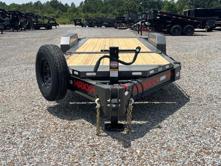 New 2027 MAXXD 83" X 22' 14K I-BEAM Tilt Equipment Trailer *ALL NEW*