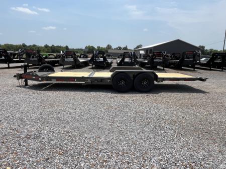 New 2027 MAXXD 83" X 22' 14K I-BEAM Tilt Equipment Trailer *ALL NEW*
