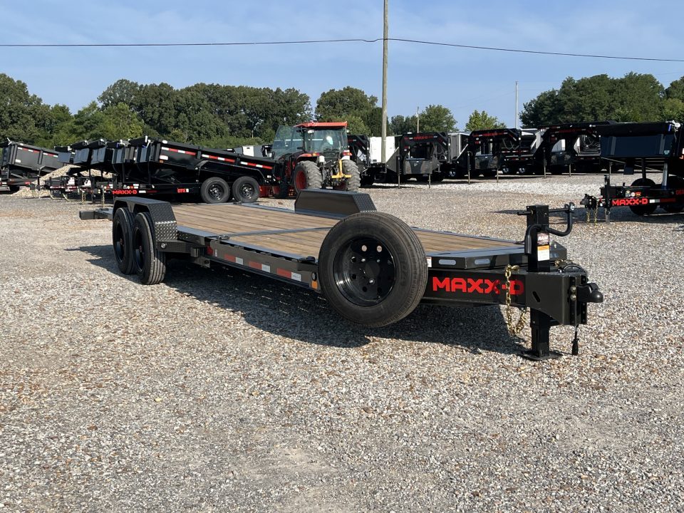 New 2027 MAXXD 83" X 24' 17.5K I-BEAM Tilt Equipment Trailer *ALL NEW*