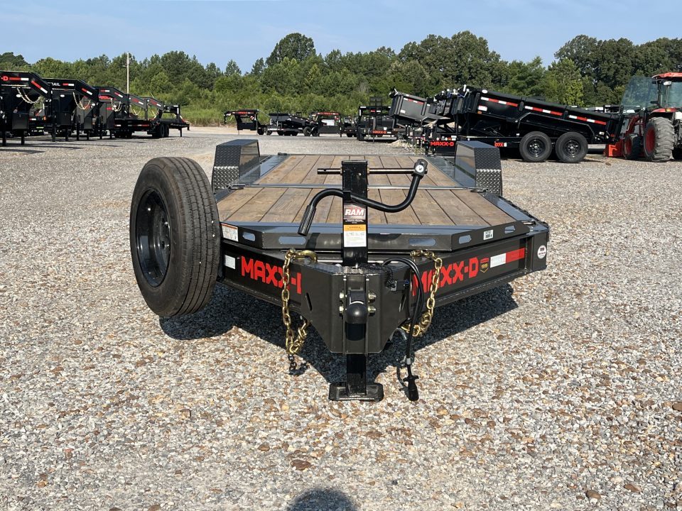 New 2027 MAXXD 83" X 24' 17.5K I-BEAM Tilt Equipment Trailer *ALL NEW*