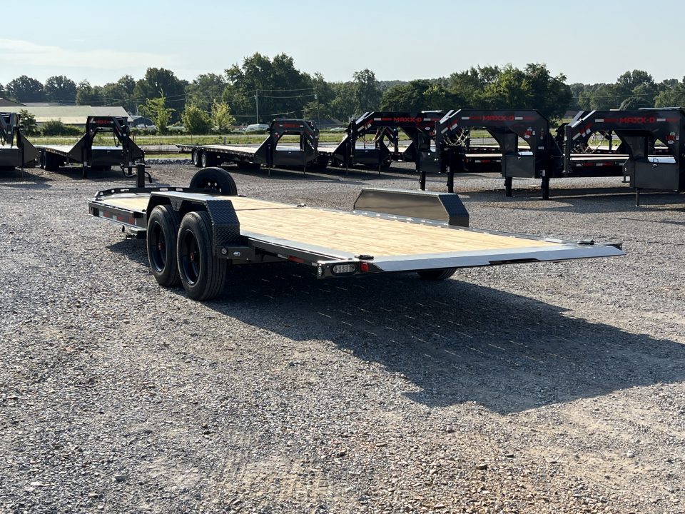 New 2027 MAXXD 83" X 24' 17.5K I-BEAM Tilt Equipment Trailer *ALL NEW*