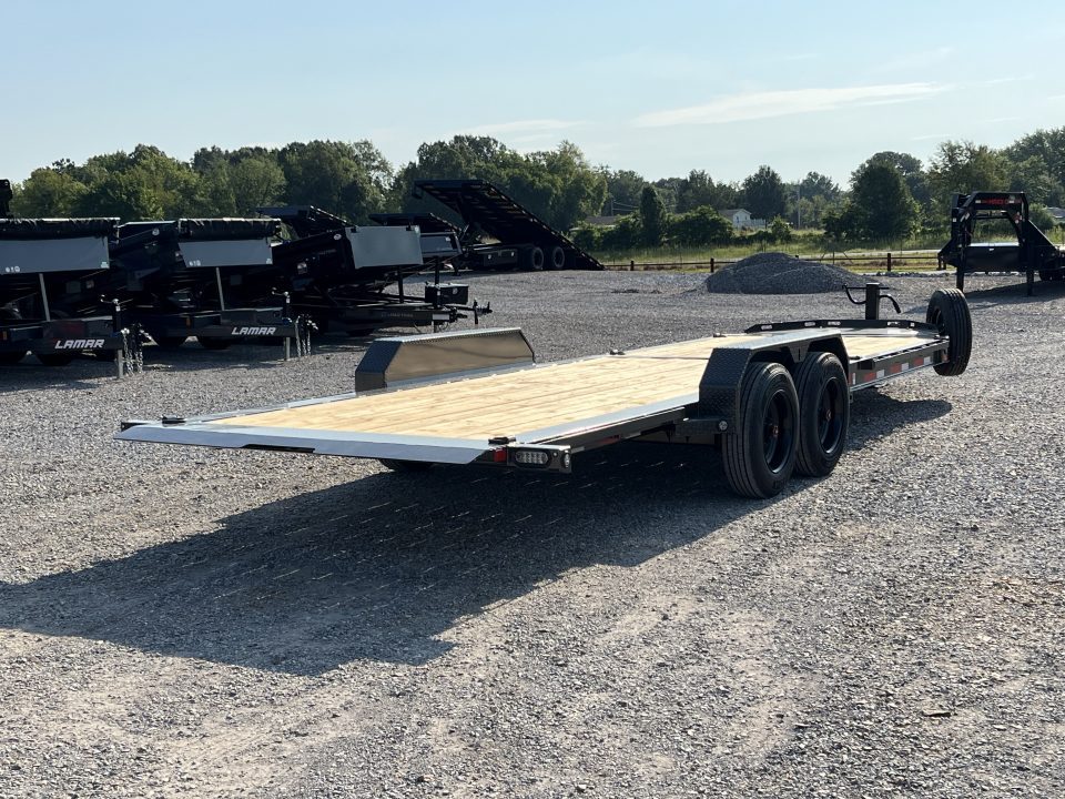 New 2027 MAXXD 83" X 24' 17.5K I-BEAM Tilt Equipment Trailer *ALL NEW*