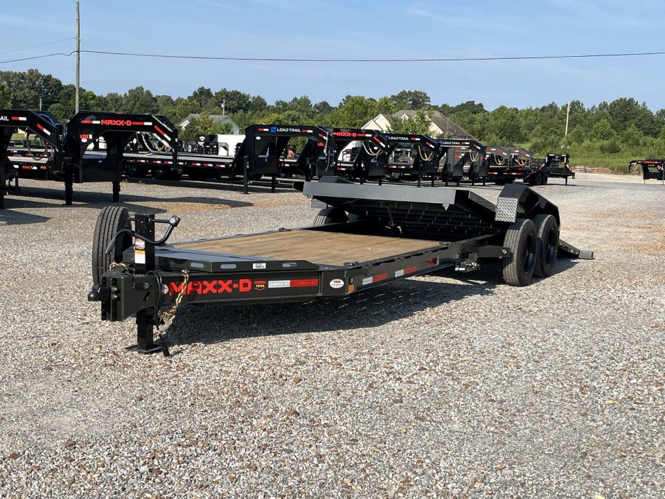 New 2027 MAXXD 83" X 24' 17.5K I-BEAM Tilt Equipment Trailer *ALL NEW*