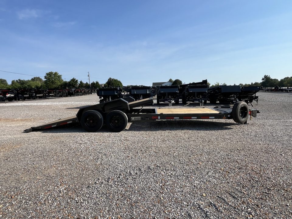 New 2027 MAXXD 83" X 24' 17.5K I-BEAM Tilt Equipment Trailer *ALL NEW*
