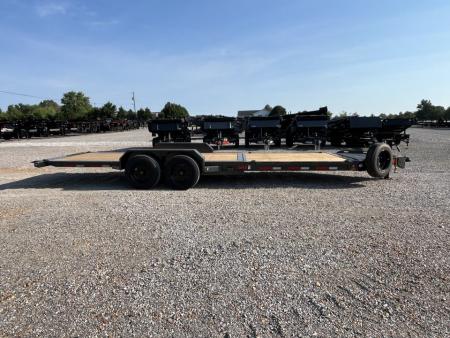 New 2027 MAXXD 83" X 24' 17.5K I-BEAM Tilt Equipment Trailer *ALL NEW*