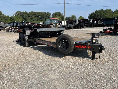 New 2027 MAXXD 83" X 24' 17.5K I-BEAM Tilt Equipment Trailer *ALL NEW*