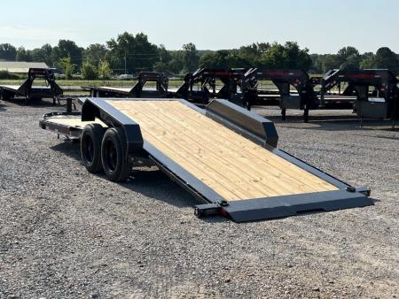 New 2027 MAXXD 83" X 24' 17.5K I-BEAM Tilt Equipment Trailer *ALL NEW*