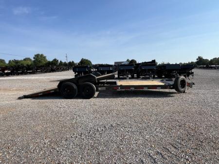 New 2027 MAXXD 83" X 24' 17.5K I-BEAM Tilt Equipment Trailer *ALL NEW*