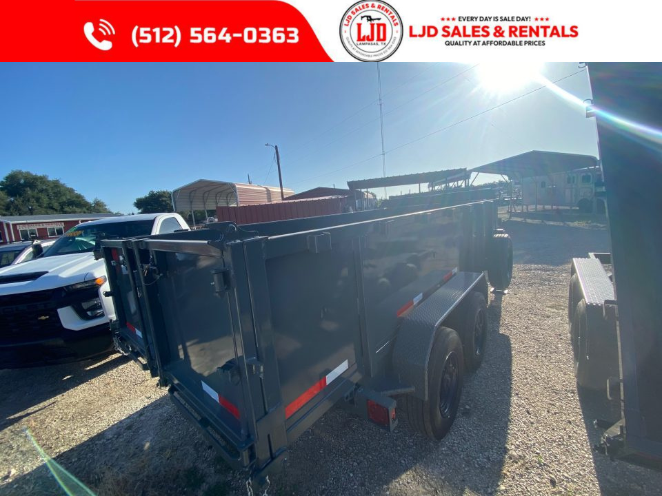 New 2026 Texas Pride - Gooseneck - 16' x 3' - 18 Ply - Spare - Dump Trailer - 20K GVWR