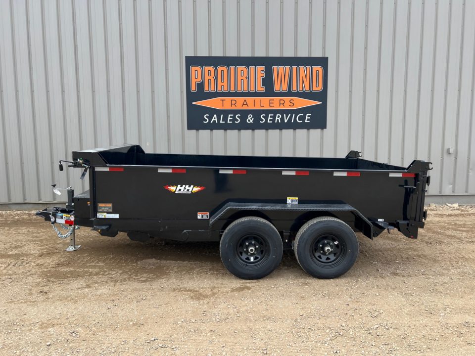New 2027 H&H Trailers 12' H7612UD Dump Trailer