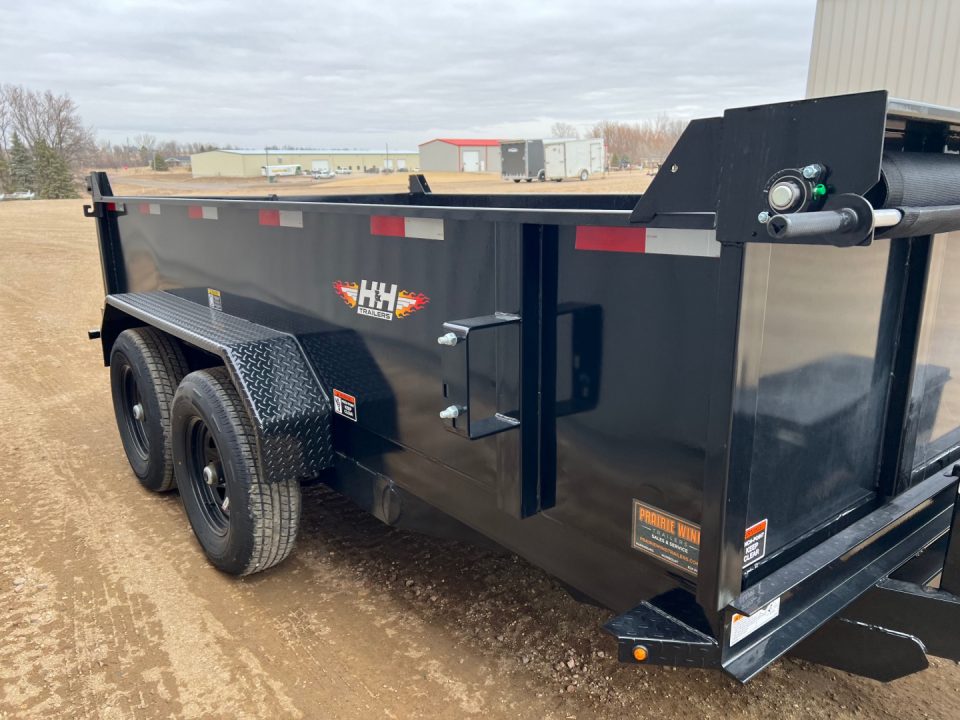New 2027 H&H Trailers 12' H7612UD Dump Trailer