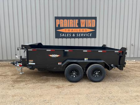 New 2027 H&H Trailers 12' H7612UD Dump Trailer