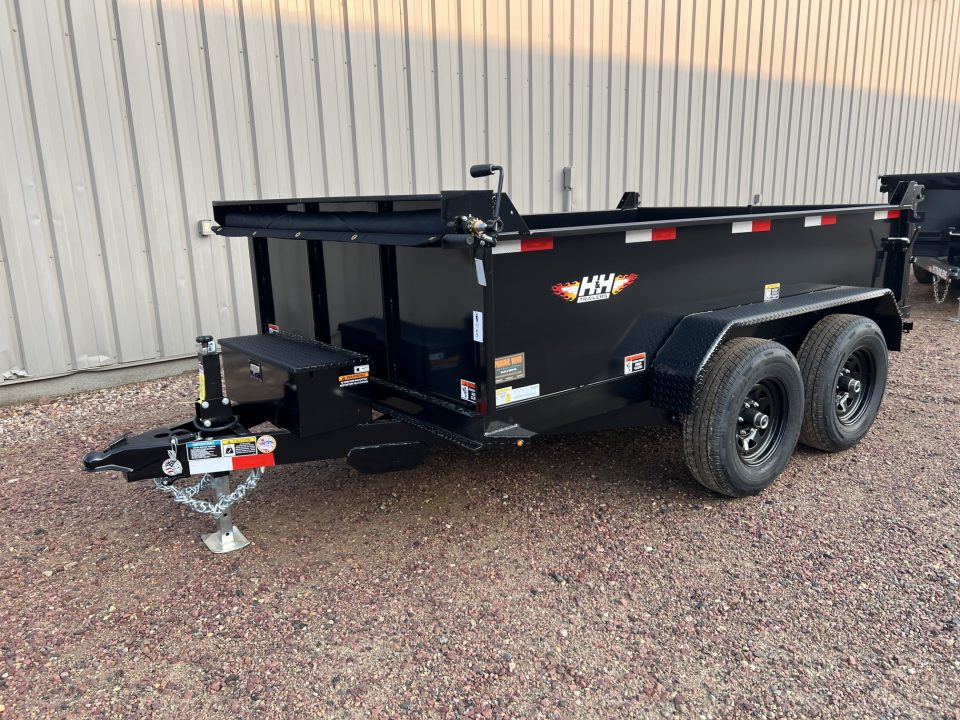 New 2027 H&H Trailers 10' H7610UD Dump Trailer