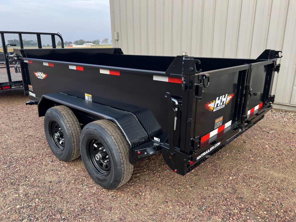 New 2027 H&H Trailers 10' H7610UD Dump Trailer