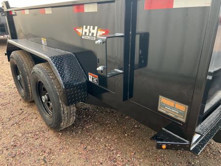 New 2027 H&H Trailers 10' H7610UD Dump Trailer