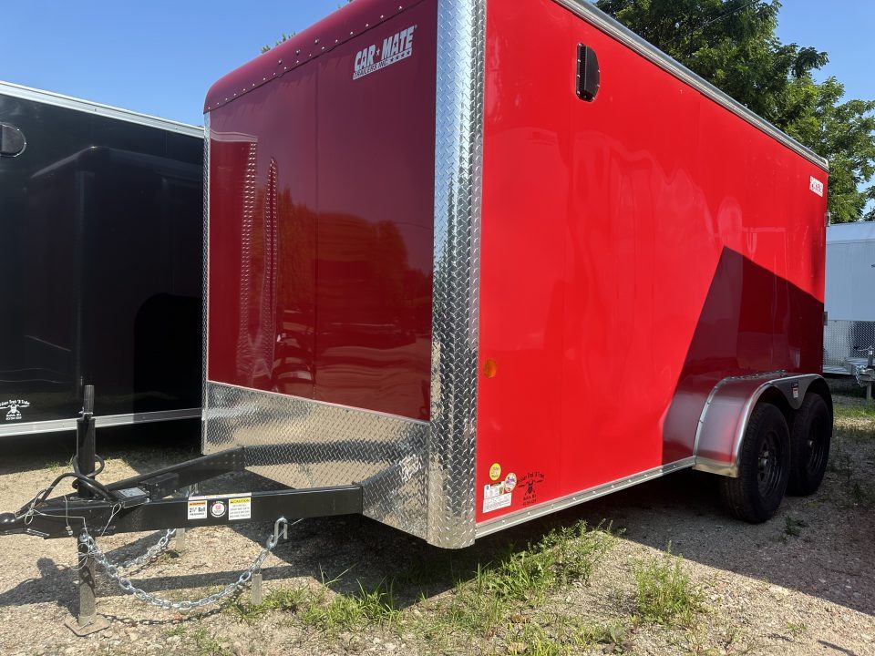 New 2026 Car Mate Trailers 7x14 Enclosed Trailer