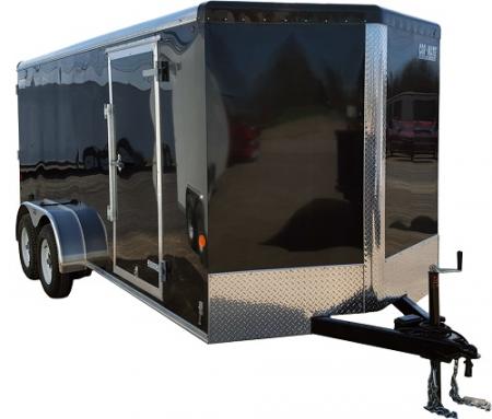 New 2026 CAR MATE 7x16 Plus 4' V-Noise Enclosed Trailer
