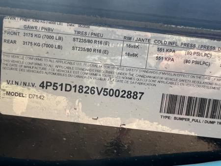 New 2027 PJ Trailers 14' D7 Dump Trailer