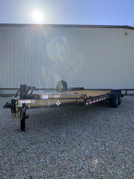 New 2027 Diamond T 83 in x 20 ft Heavy Duty Skid Pro 1408 Equipment Trailer