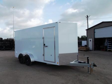 New 2026 Cell-Tech Trailers 7x16 Cargo Trailer / Enclosed Trailer / Industrial Trailer / 7ft Interior / 5200# Axles / Barn Doors / Screwless Exterior / E-Track / HEAVY DUTY Cell Tech Walls and Floor