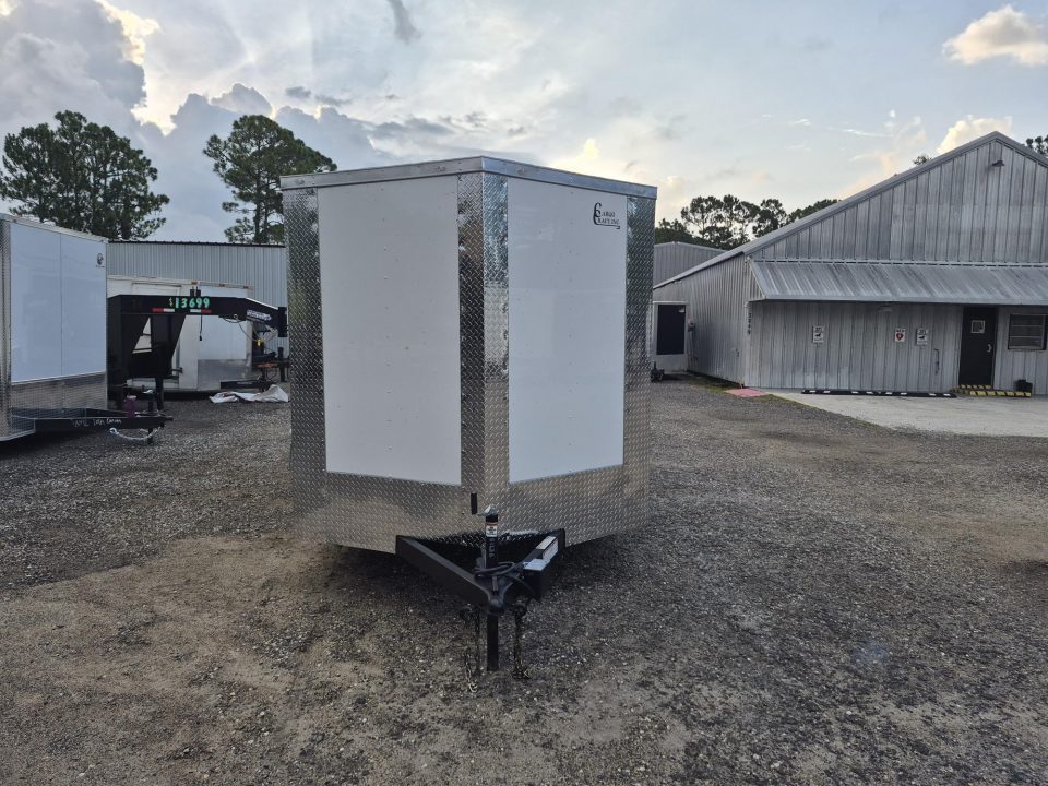 New 2026 Cargo Craft White 7x16 Enclosed Trailer – Contractor & Business Ready Cargo / Enclosed Trailer