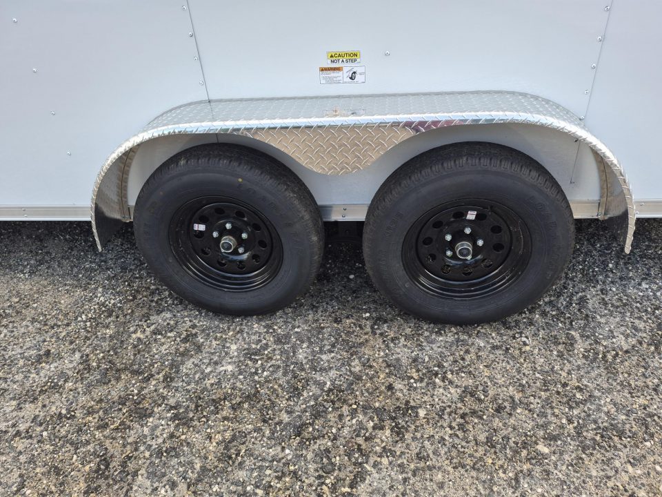 New 2026 Cargo Craft White 7x16 Enclosed Trailer – Contractor & Business Ready Cargo / Enclosed Trailer