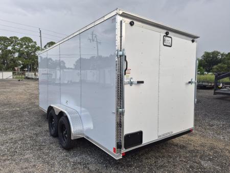 New 2026 Cargo Craft White 7x16 Enclosed Trailer – Contractor & Business Ready Cargo / Enclosed Trailer