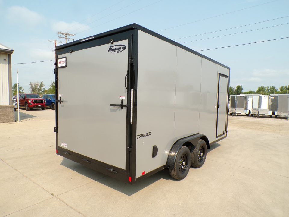 New 2027 Formula Trailers Conquest 7.5 x 16 Cargo / Enclosed Trailer