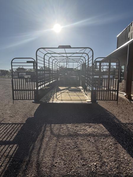 New 2026 Gooseneck Trailer MFG BAR TOP Stock / Stock Combo Trailer